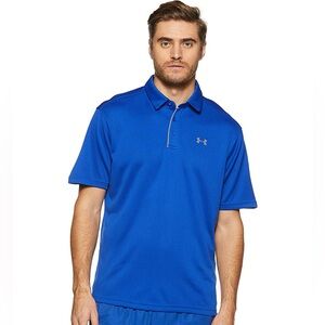 Under Armour‎ Royal Blue Polo Sz XL Men’s Tech